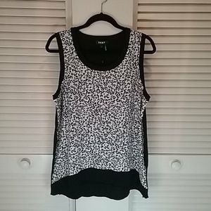 🔷️*Leopard Print Sleeveless Knit Top NWOT